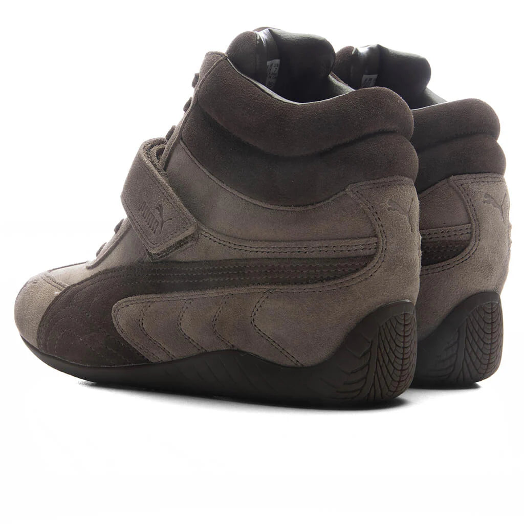 Womens Speedcat Wedge Totally Taupe Chocolate