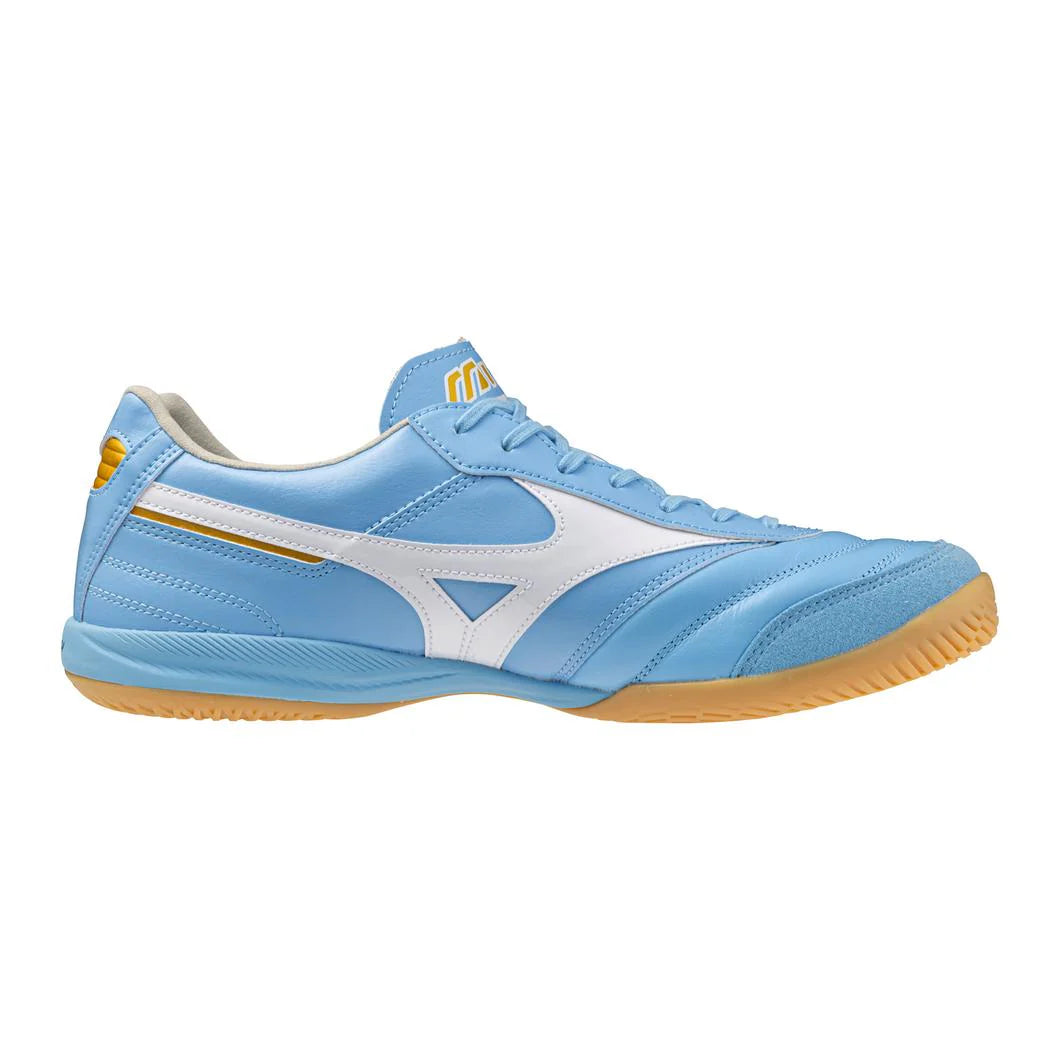 Mizuno Morelia Sala Elite IN Mens Soccer Shoes Sky Blue
