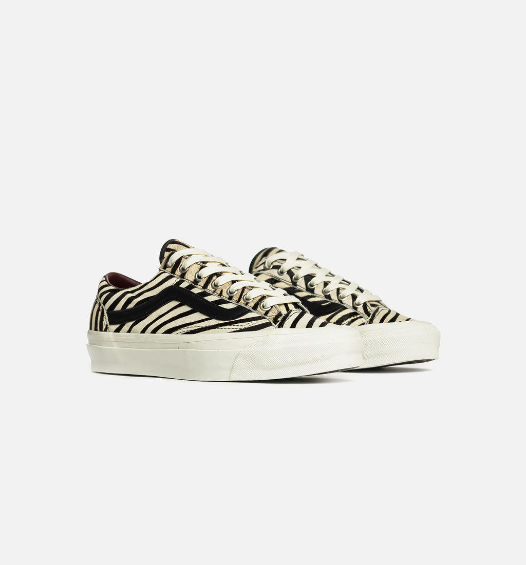 Premium Old Skool 36 Zebra Mens Lifestyle Shoe Zebra Black White