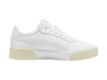 Tenis PUMA Carina 20 Blanco y Oro para Mujer