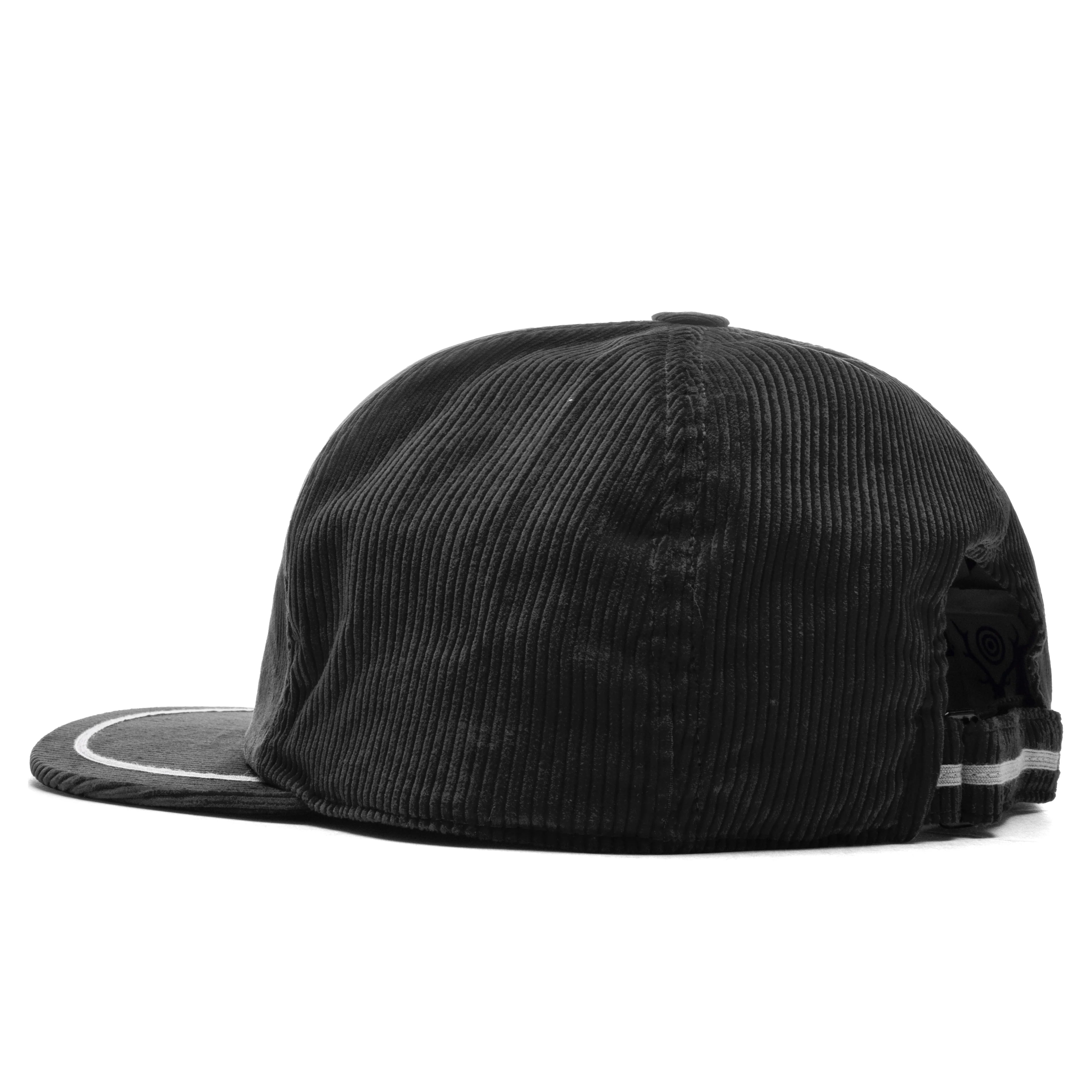 Corduroy Trucker Cap Black