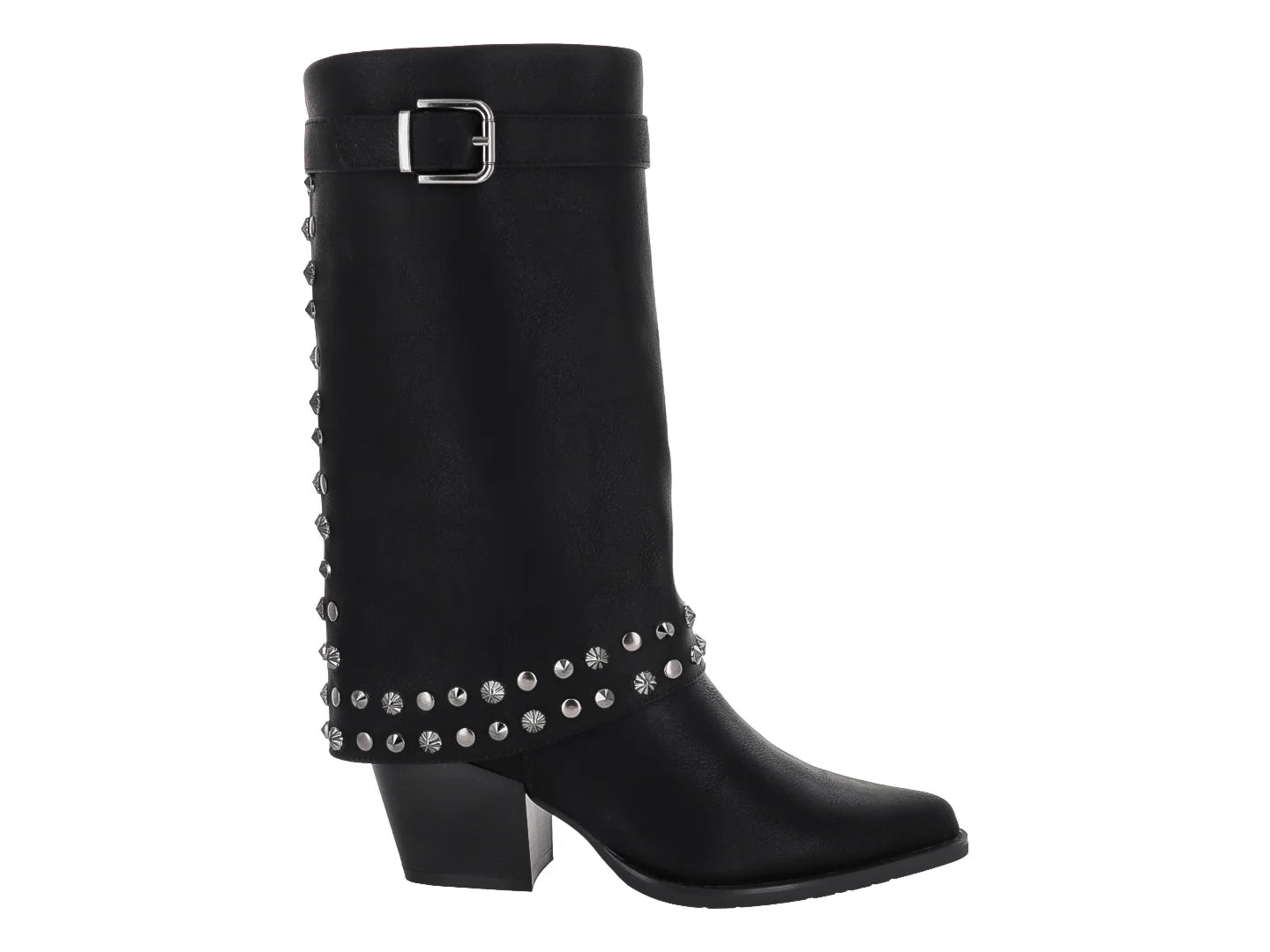 Botas ROZE Negras con Estoperoles para Mujer