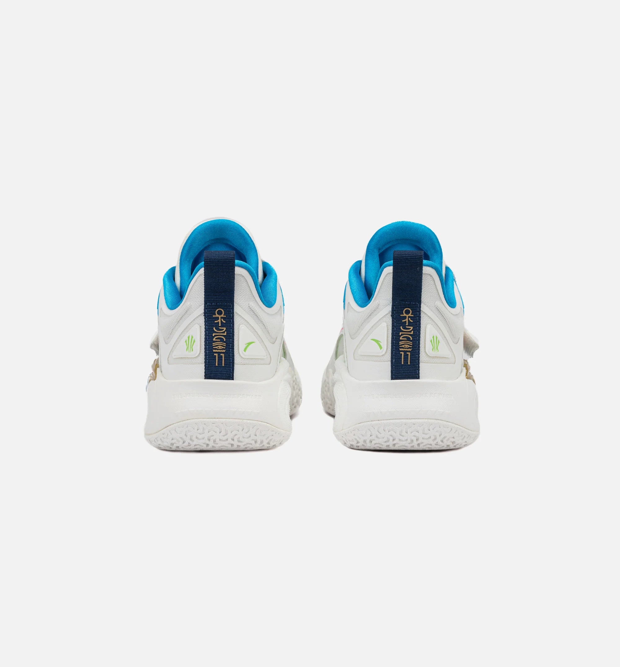 Kai 1 Mens Basketball Shoe Blue Gold