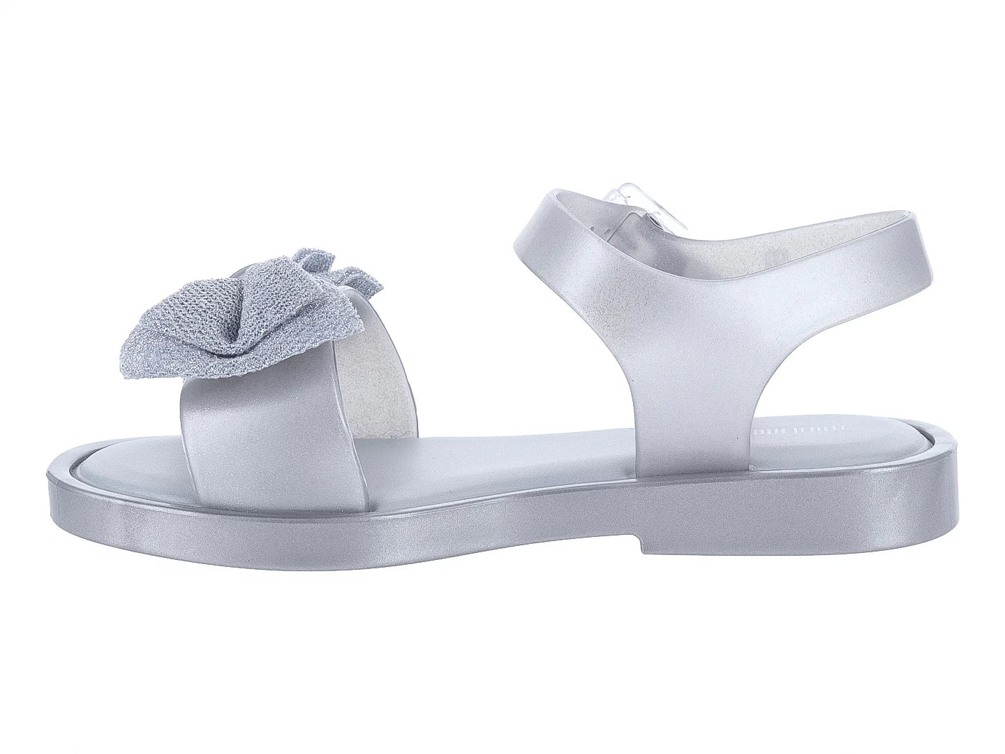 Sandalias Mini Melissa Plata para Niña