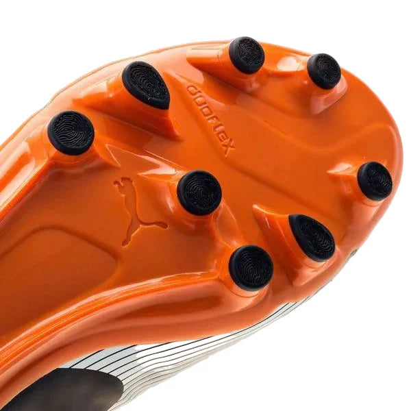 PUMA evoSPEED 1 FG Soccer Cleats Black White Orange