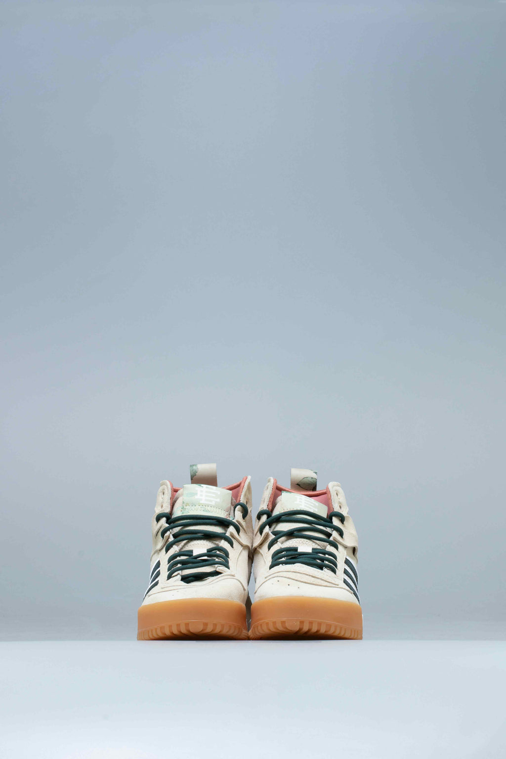 Eric Emanuel Rivalry Rm Mens Shoes Linen Green Night Raw Pink