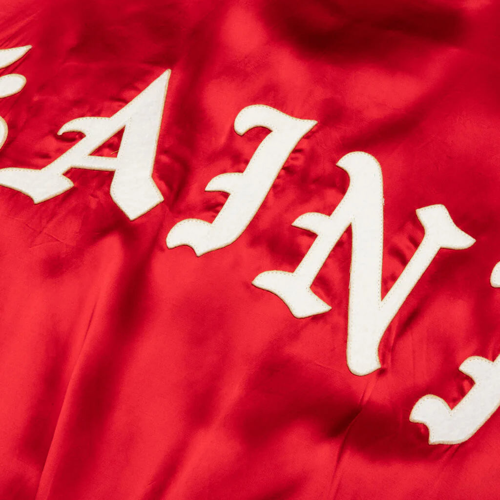 Saint Varsity Jacket Red