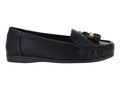 Zapato Mocasín Driver Roze Negro para Mujer
