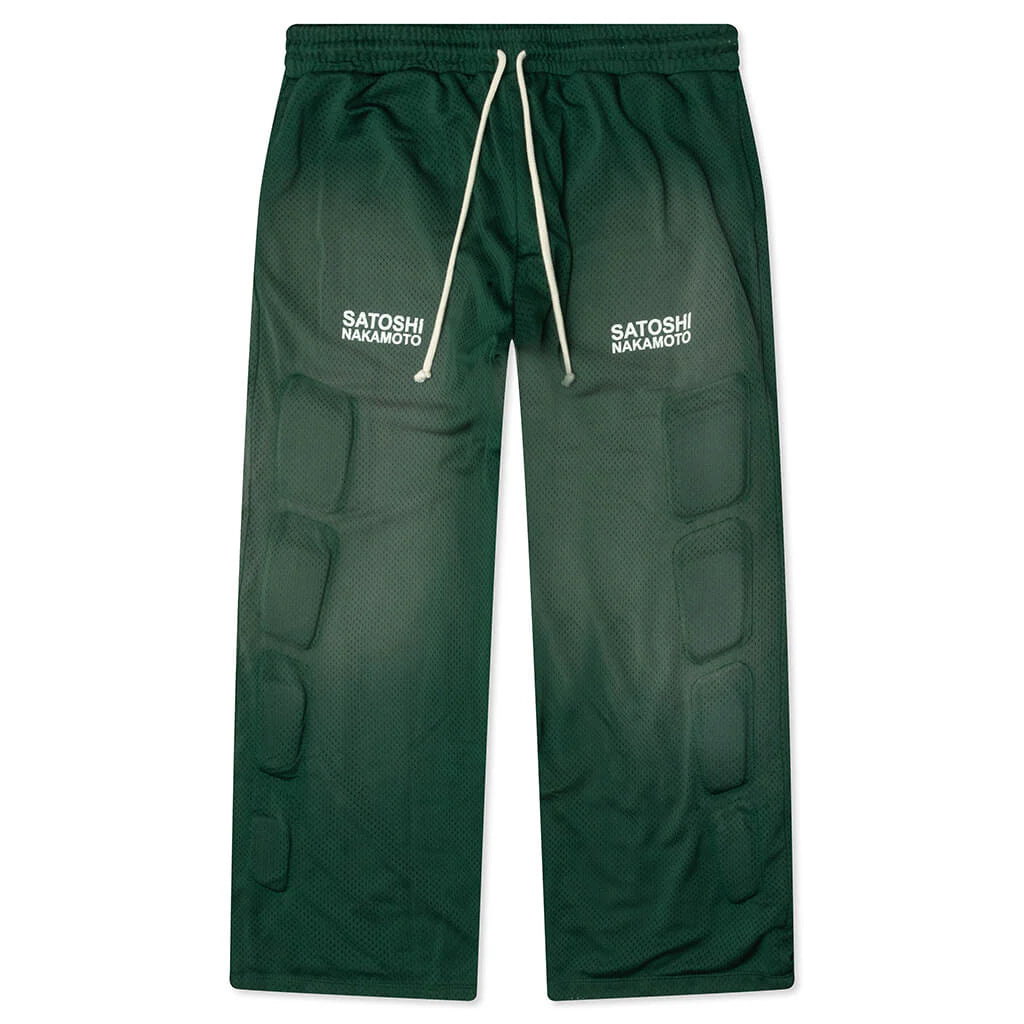 Mesh Moto Lounge Pant Green