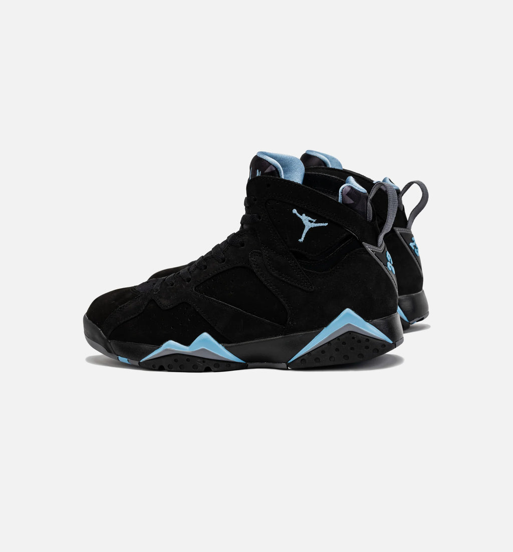 Air Jordan 7 Retro Chambray Mens Lifestyle Shoe Black Blue