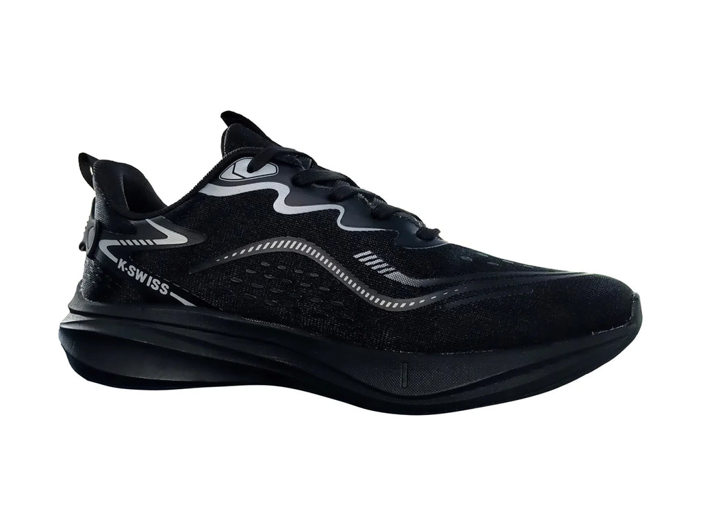 Tenis K Swiss Martinus Negro y Gris para Hombre