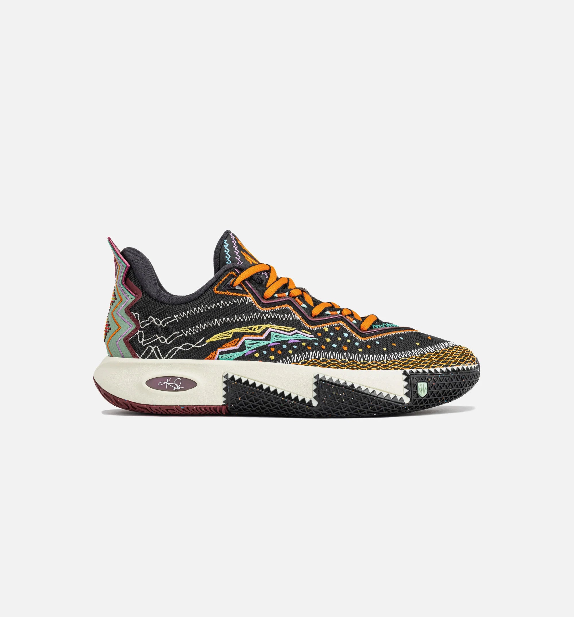 Kai 2 Solar Return Mens Basketball Shoe Black Multi