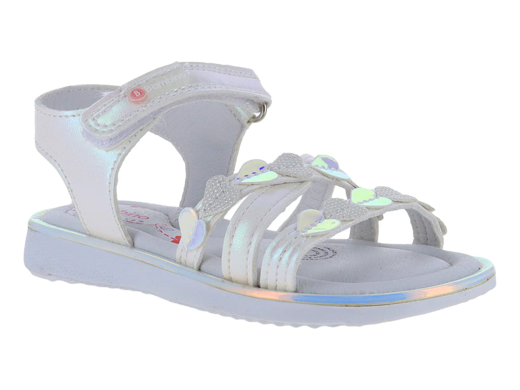Sandalias Teen Bambino Blancas para Niña