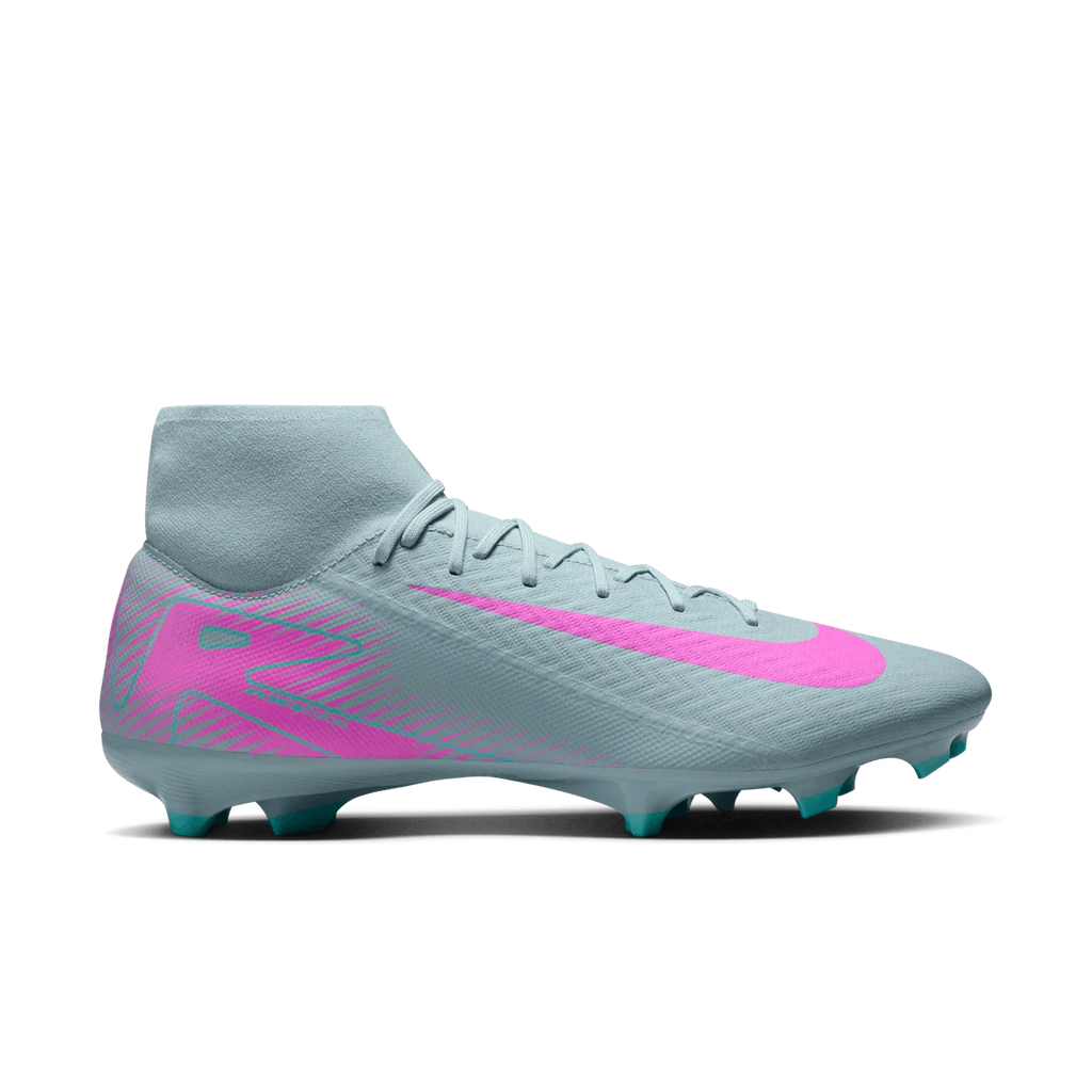 Nike Zoom Mercurial Superfly 10 Academy FG MG Multi Ground Football Boots Ocean Cube Pink Blast