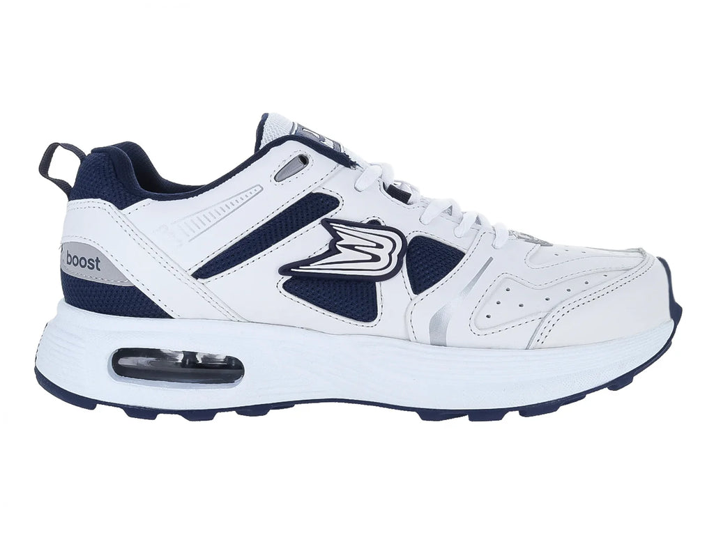 Tenis BOOST Baloncesto Blanco Marino para Hombre