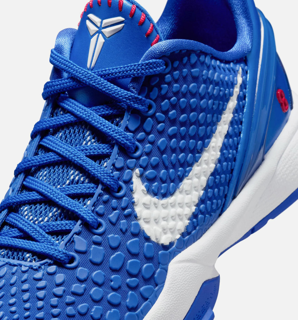 Kobe 6 Protro Dodgers Grade School Lifestyle Shoe Game Royal White University Red