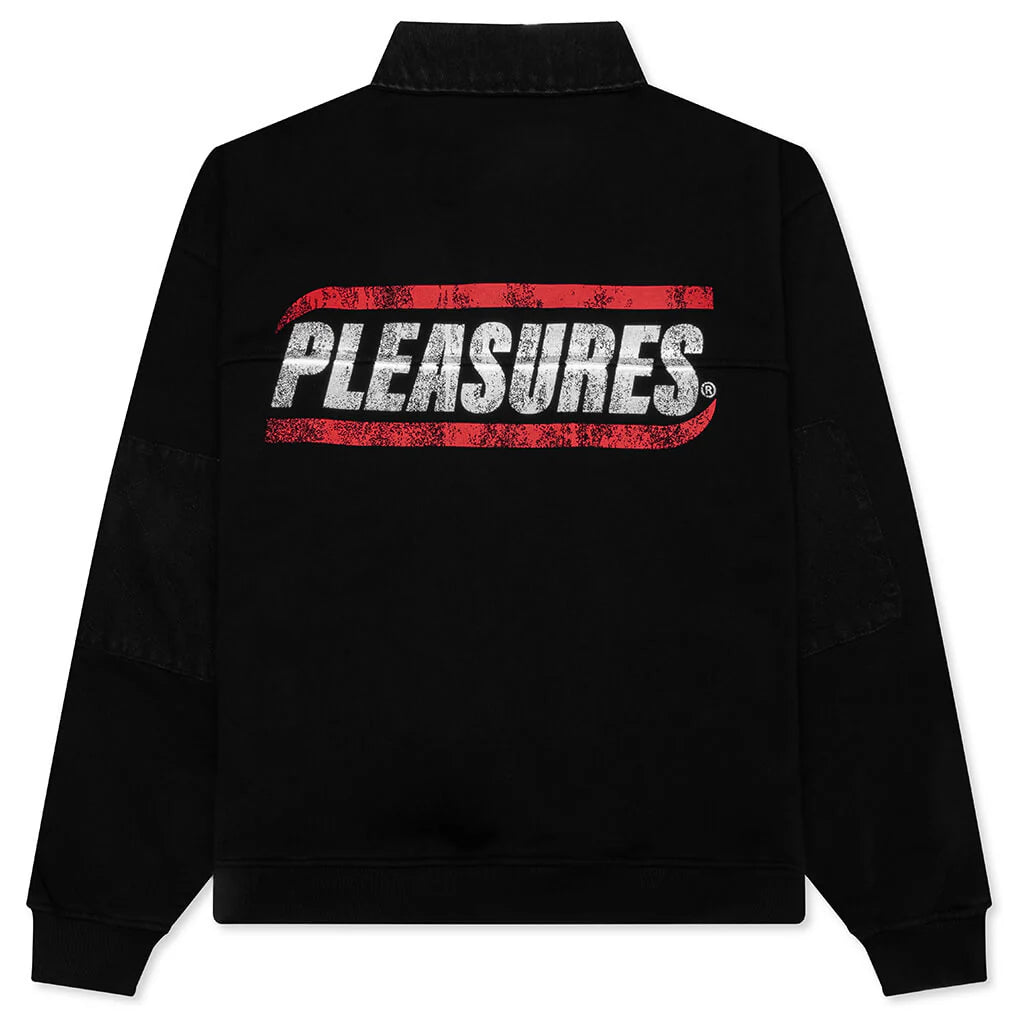 Gentle Polo Sweatshirt Black