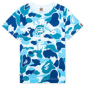 Kids Abc Camo Baby Milo College Tee Blue