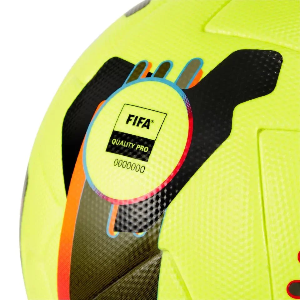 PUMA Orbita 1 TB FIFA Quality Pro Soccer Ball Lemon Tonic Multicolor