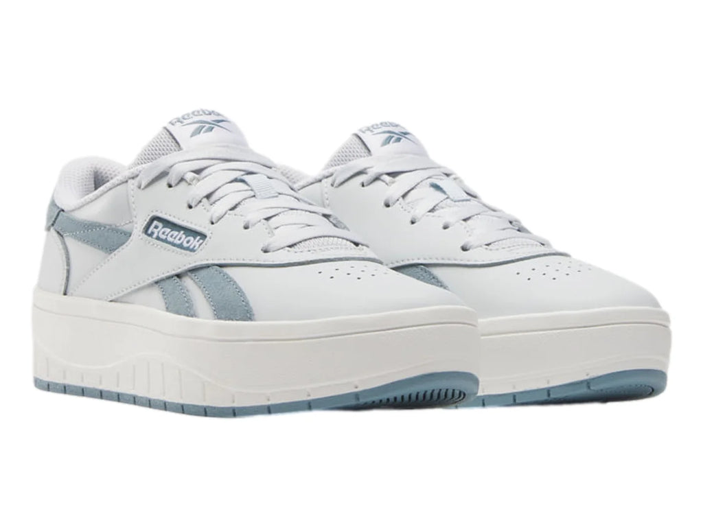 Tenis Reebok Court Advance Surge Blanco y Azul para Mujer