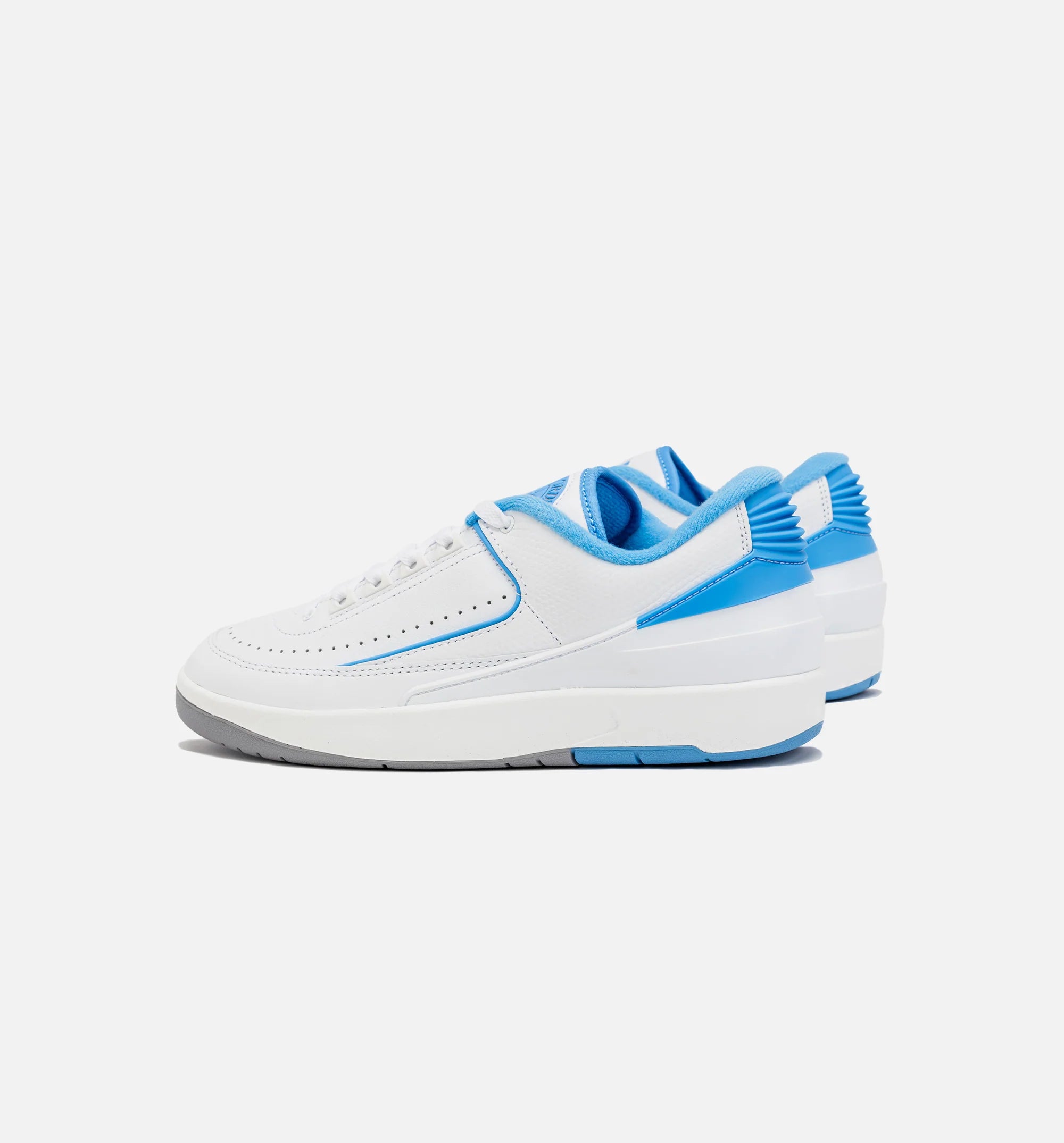 Air Jordan 2 Retro Low University Blue Mens Lifestyle Shoe White Blue