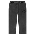 Faded Graphic Fleece Pant Washed Black