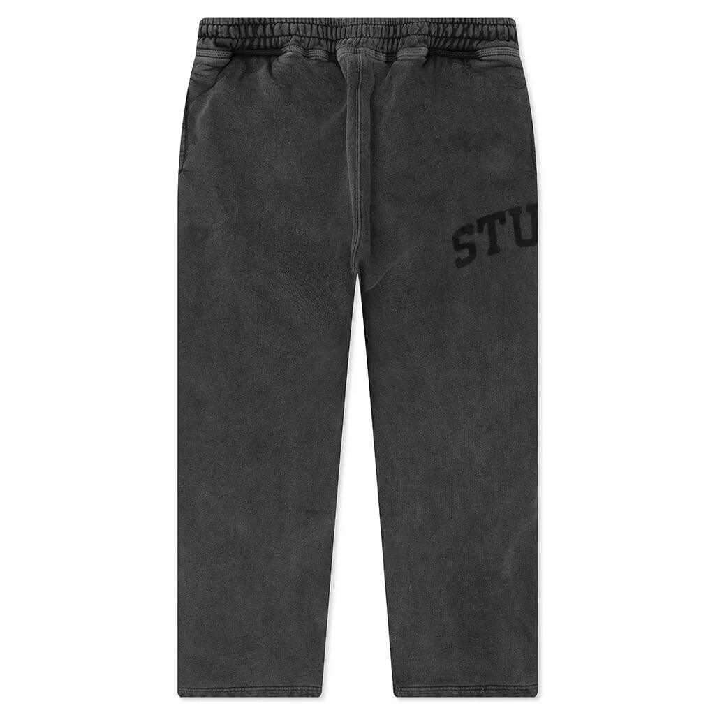 Faded Graphic Fleece Pant Washed Black