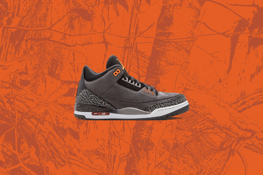 Air Jordan 3 Retro GS Fear Night Stadium Total Orange Black