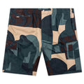 Distorted Camo Shorts Green
