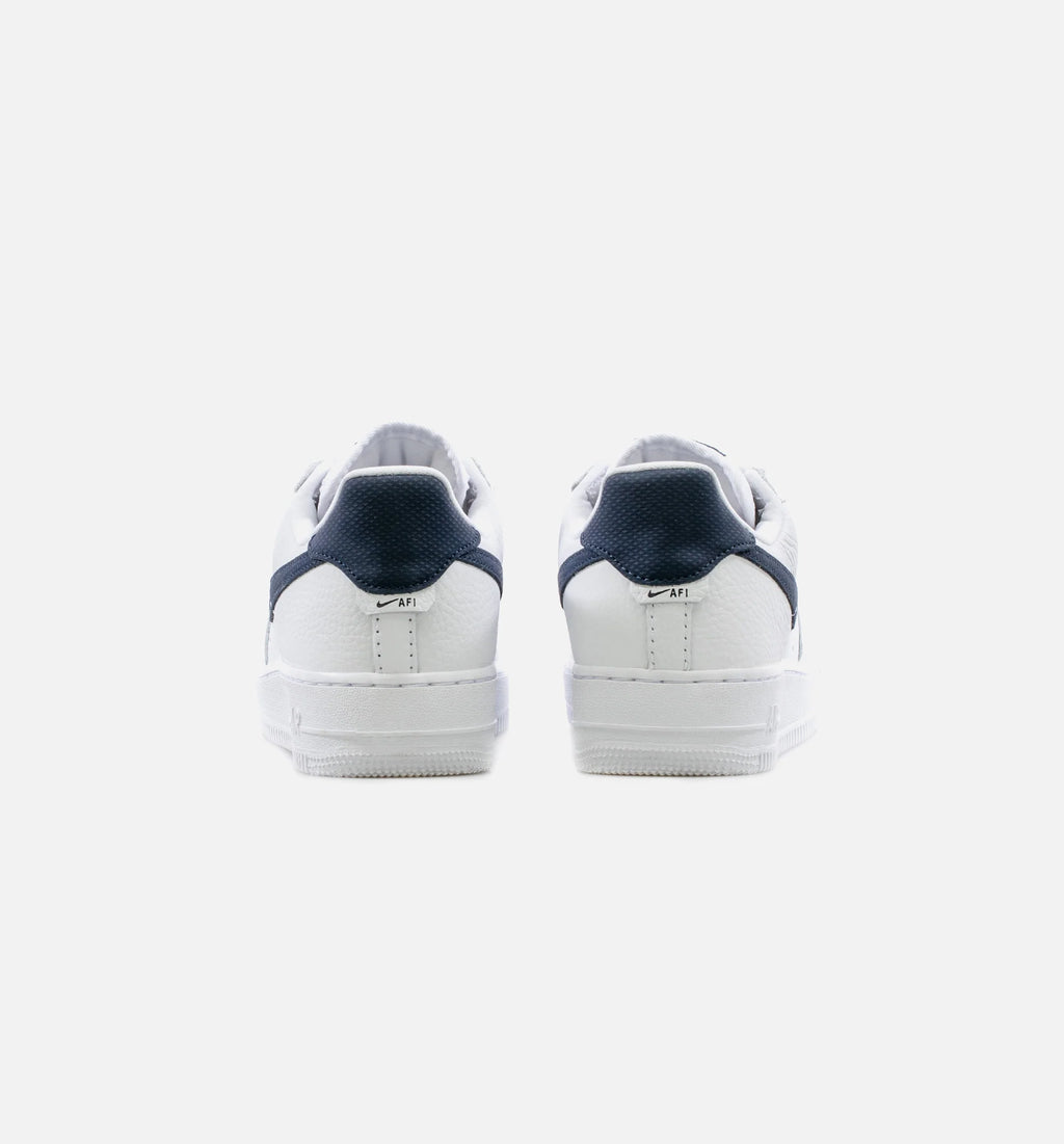 Air Force 1 07 Low Craft Mens Lifestyle Shoe White Navy
