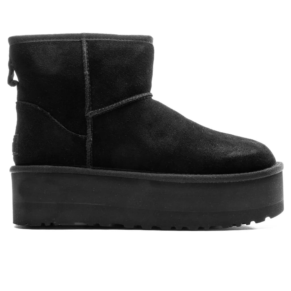 Womens Classic Mini Platform Black