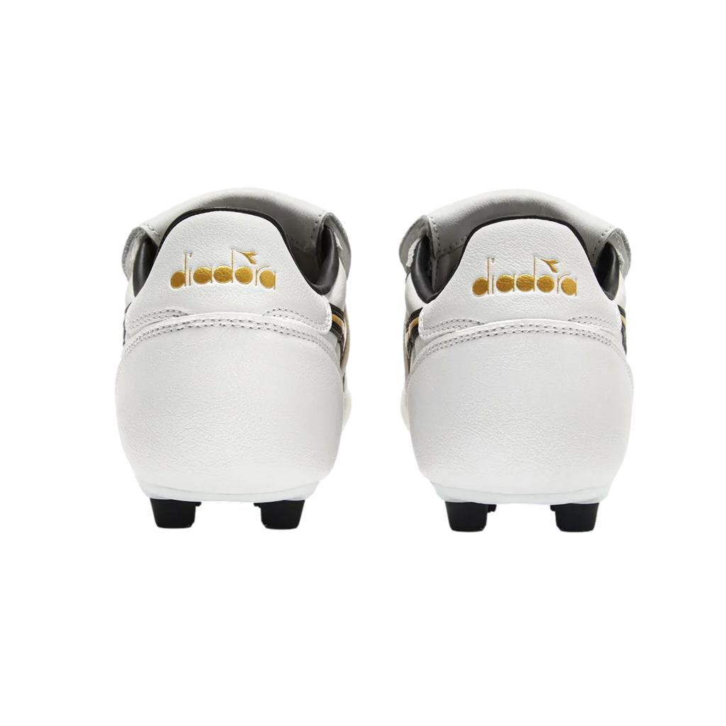 Diadora Brasil LT T MDPU Firm Ground White Gold