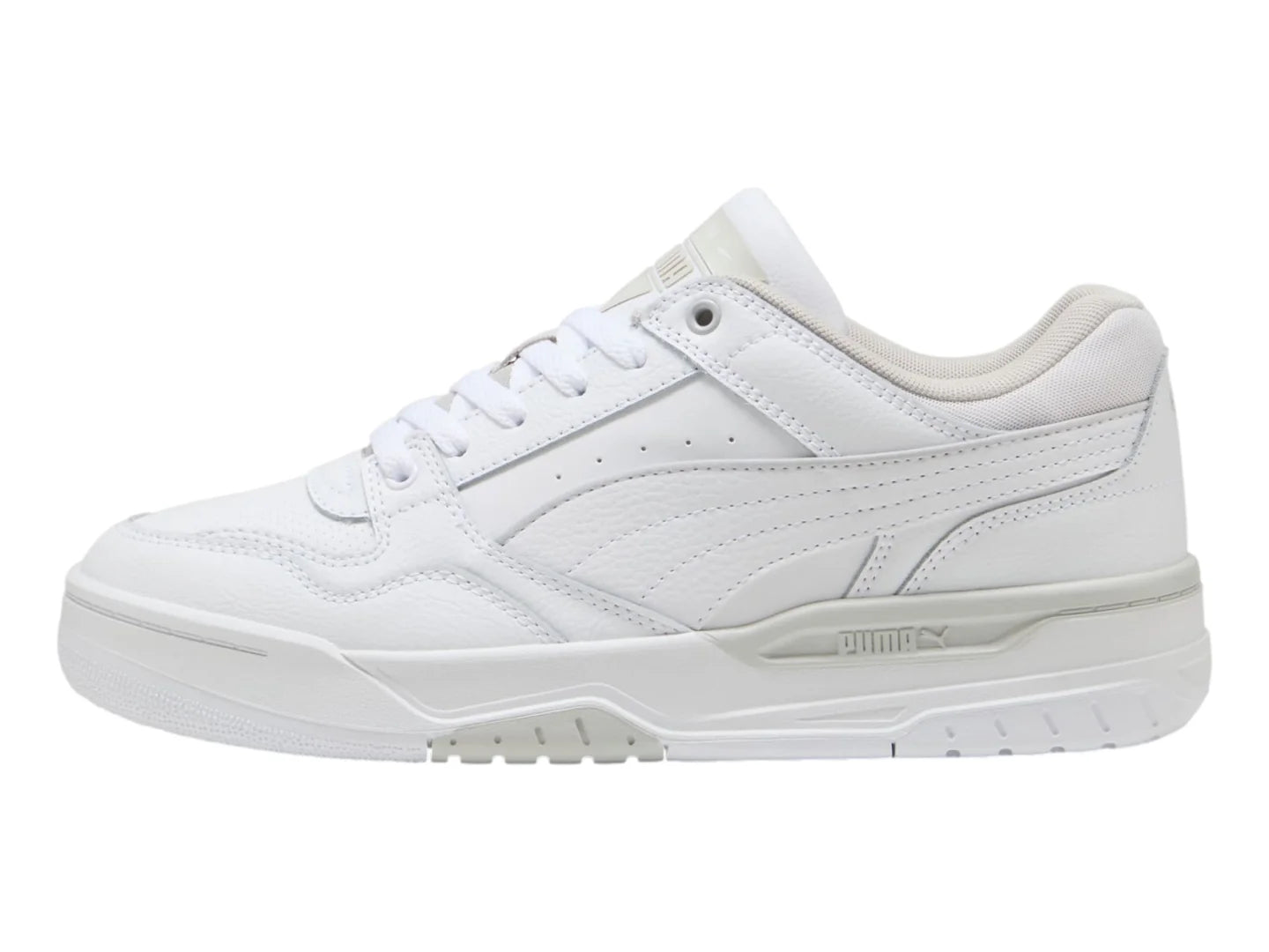 Tenis PUMA Rebound Retro Blanco y Gris para Hombre
