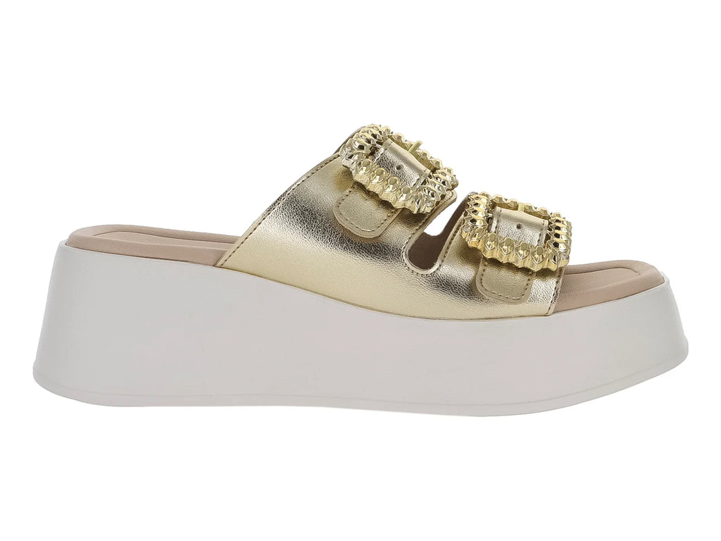 Sandalias Beira Rio Dorado para Mujer