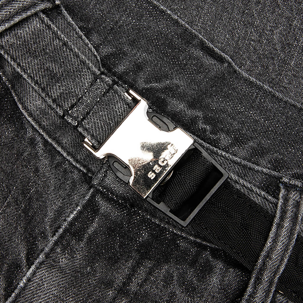 BEYONDEXX Denim Pants Black