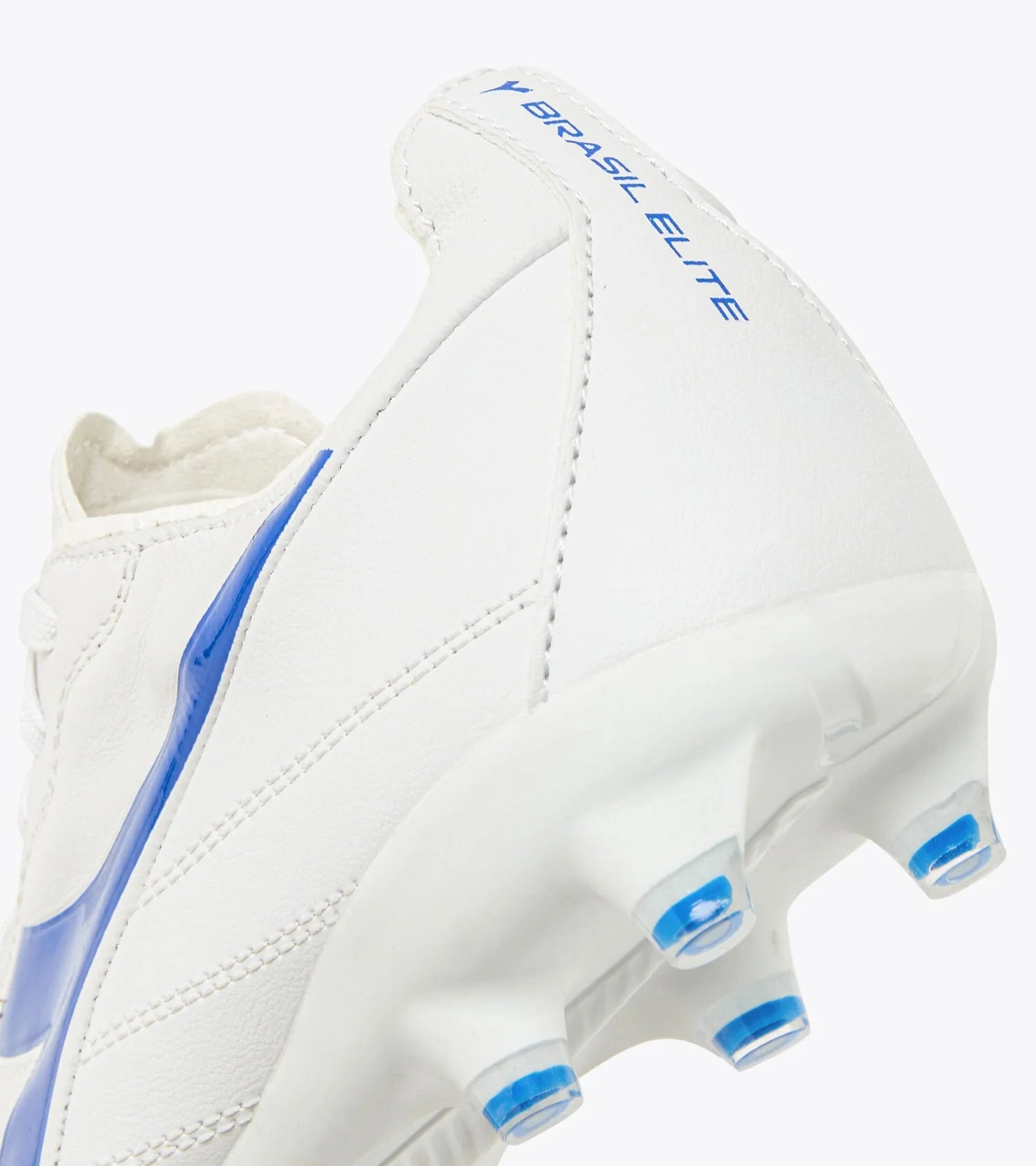 Diadora Brasil Elite 2 LT PT 12 FG Firm Ground Soccer Cleats White Blue