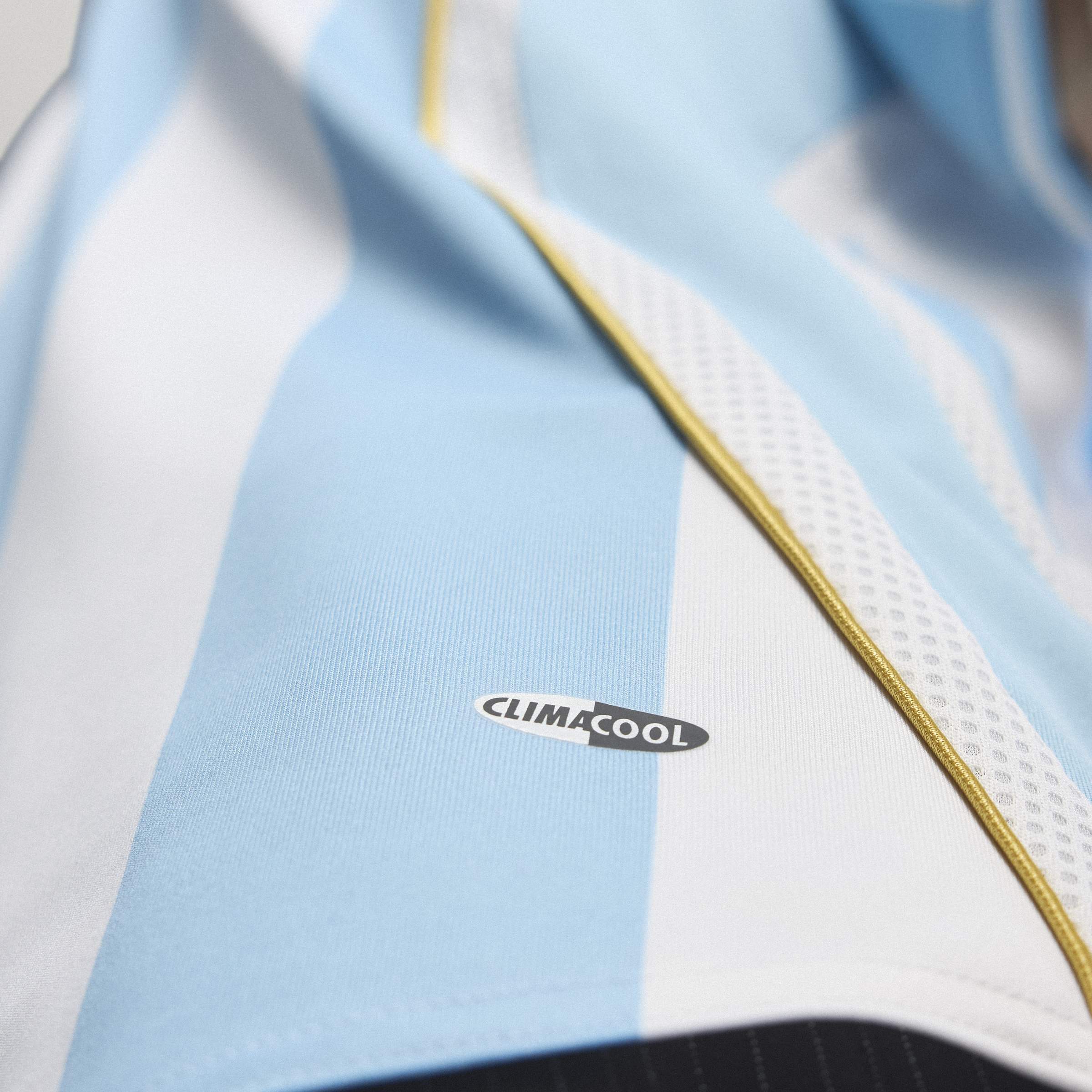 adidas Argentina Home Mens Soccer Jersey 2006 White Blue
