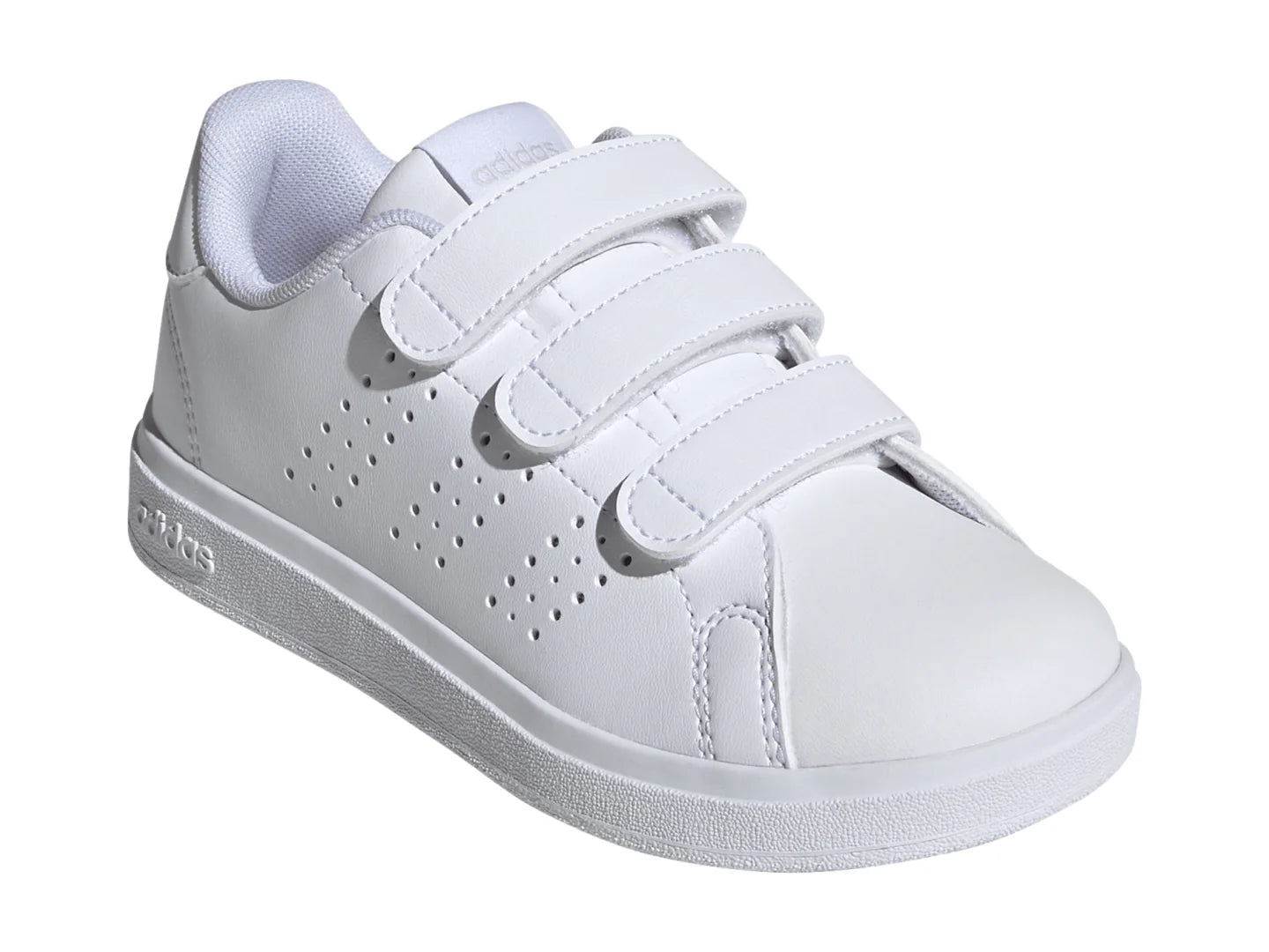 Tenis Adidas Advantage Base 20 Blancos para Niño