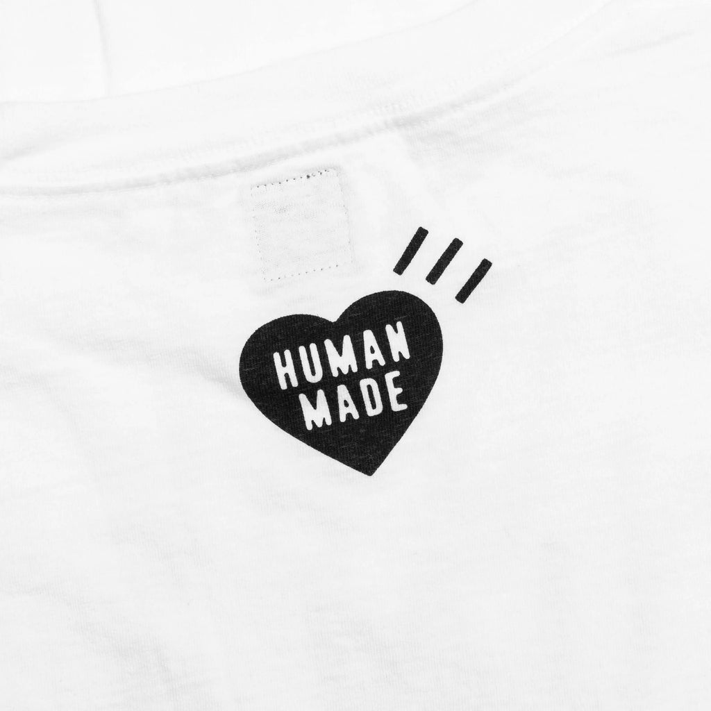 Graphic L S T Shirt White