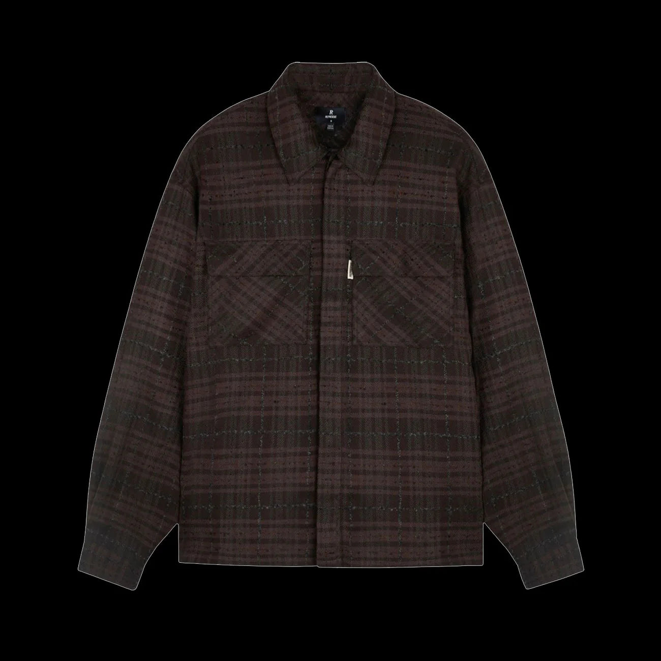 Represent Flannel Shirt Coffee