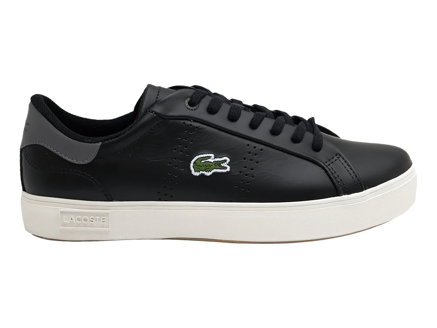 Tenis Lacoste Powercourt Negro para Hombre