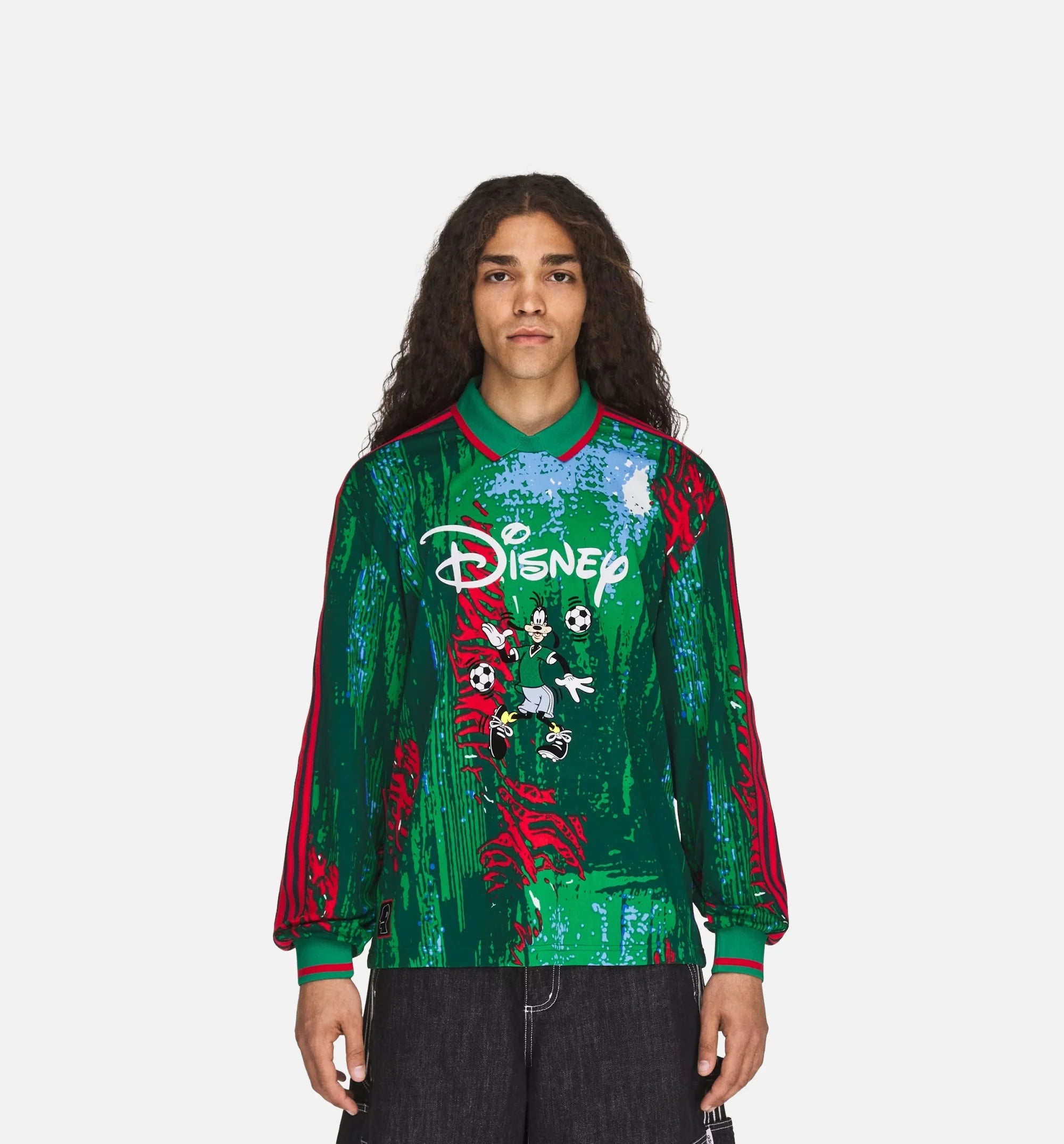 Originals x Brain Dead by Disney Mens Jersey Green Red