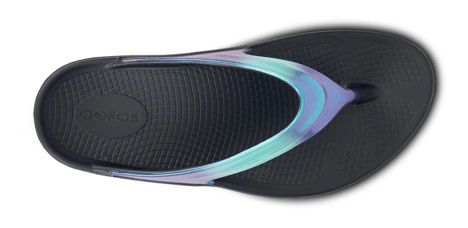 Oofos Womens OOmega OOlala Luxe Sandal
