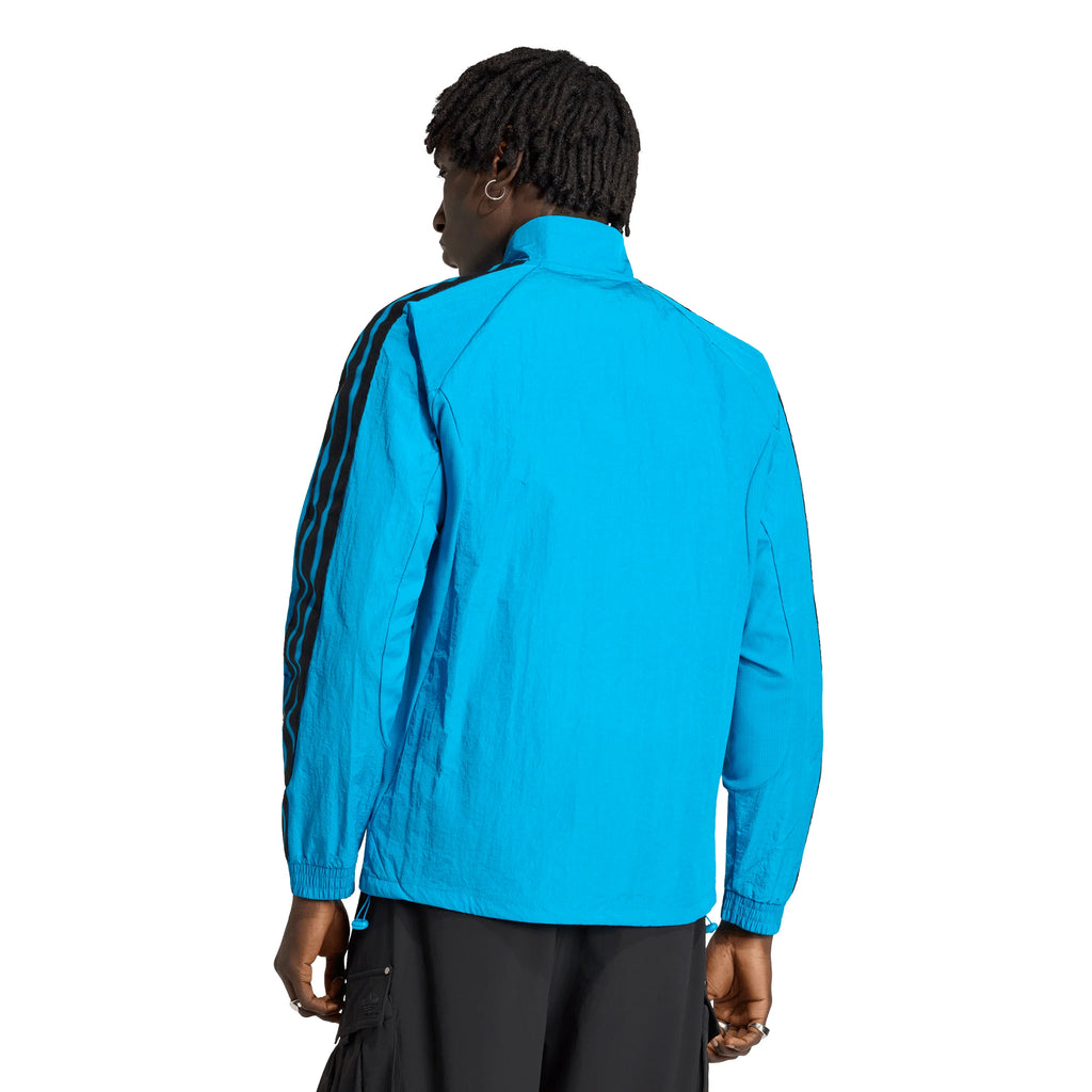 adidas Charlotte FC Anthem Mens Soccer Jacket Blue Black