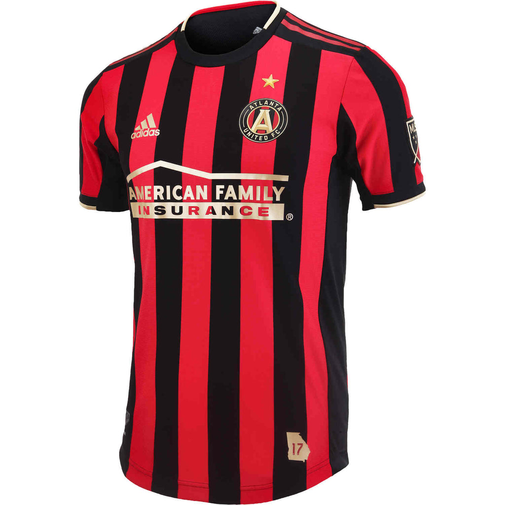 adidas Mens Atlanta United Authentic Home Jersey 19