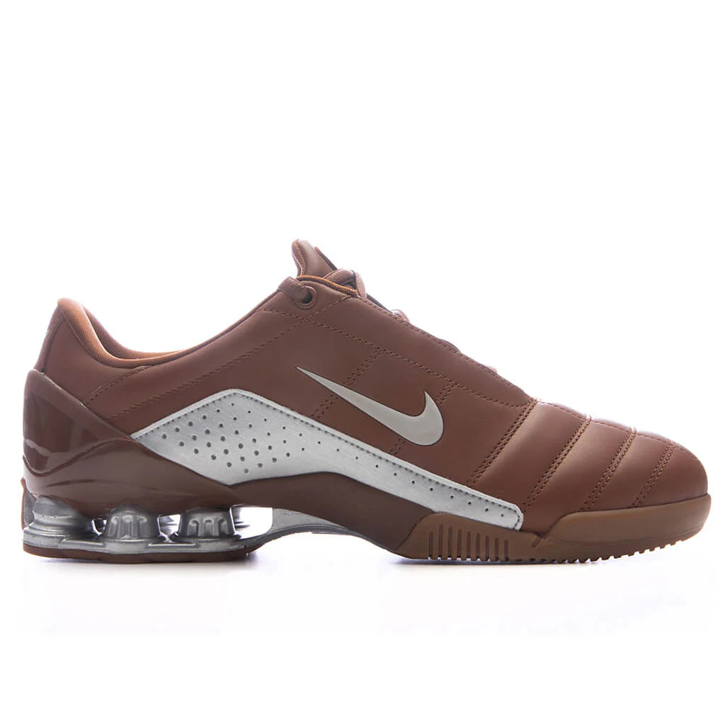 Womens Total 90 Shox Magia Pecan Metallic Silver Rustic