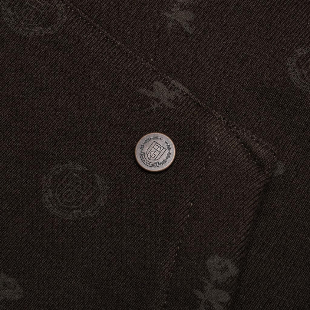 Holiday HTG Raw Edge Hoodie Black