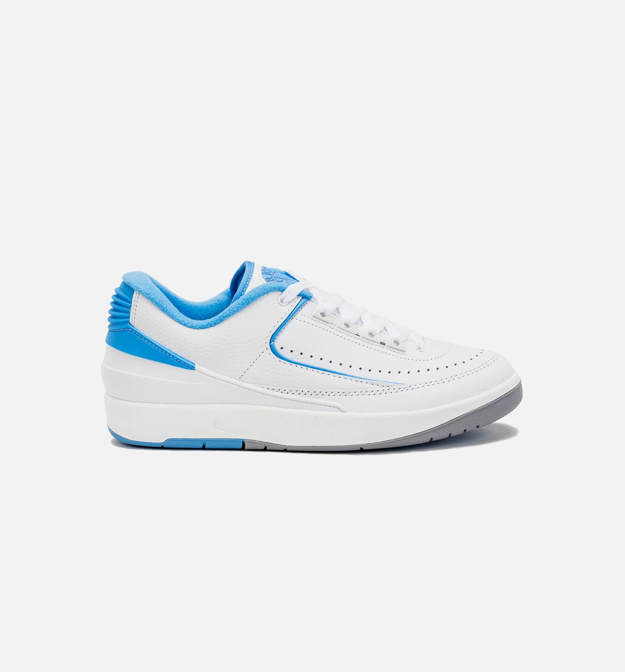 Air Jordan 2 Retro Low University Blue Mens Lifestyle Shoe White Blue