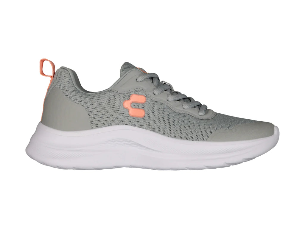 Tenis Charly Gris y Blanco para Mujer