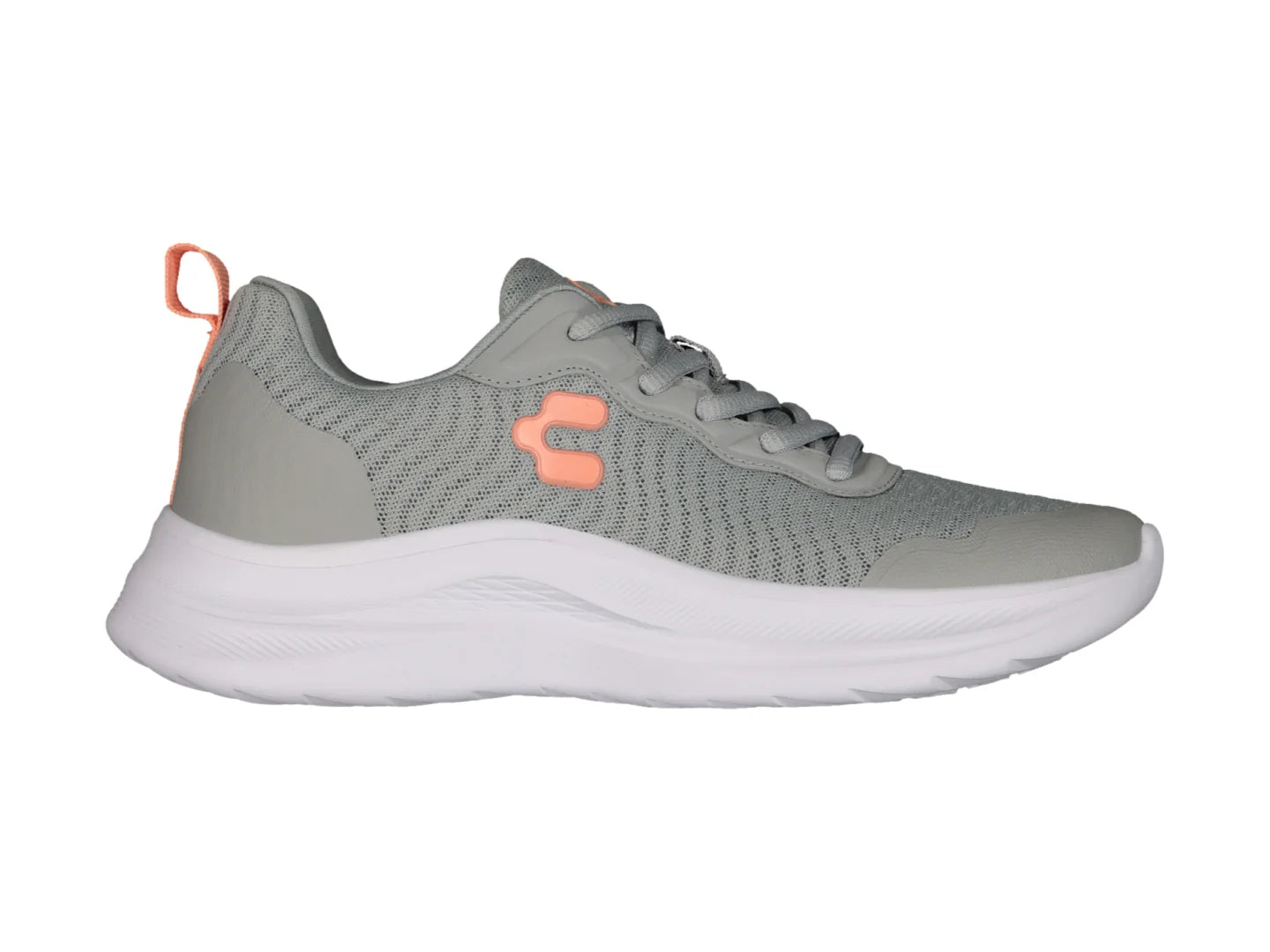 Tenis Charly Gris y Blanco para Mujer